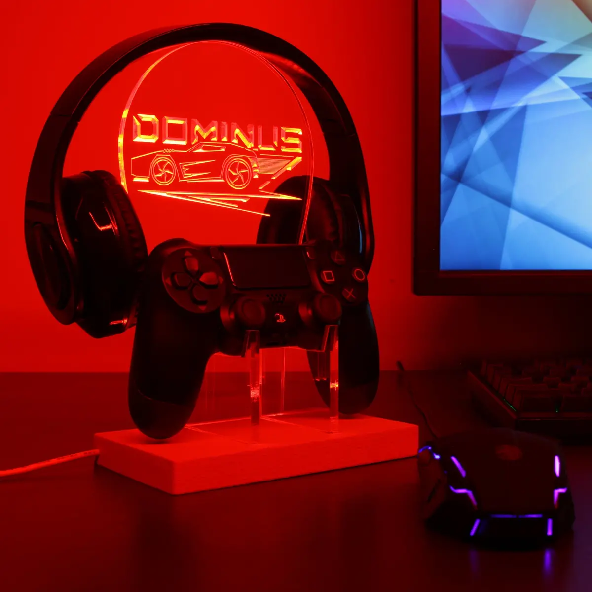 Rocket League Dominus Led Gaming Headset Controller Stand 1