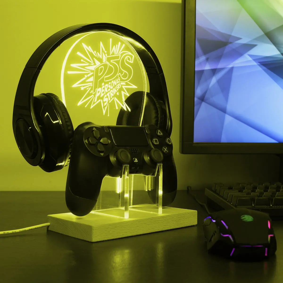 Persona 5 Strikers Led Gaming Headset Controller Stand 2