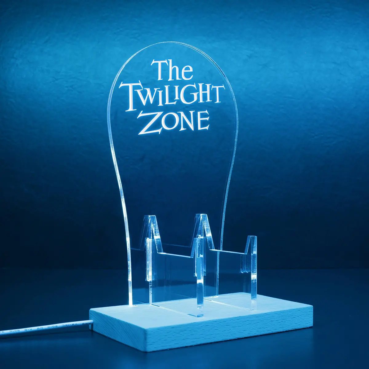 The Twilight Zone Rgb Led Gaming Headset Controller Stand 1