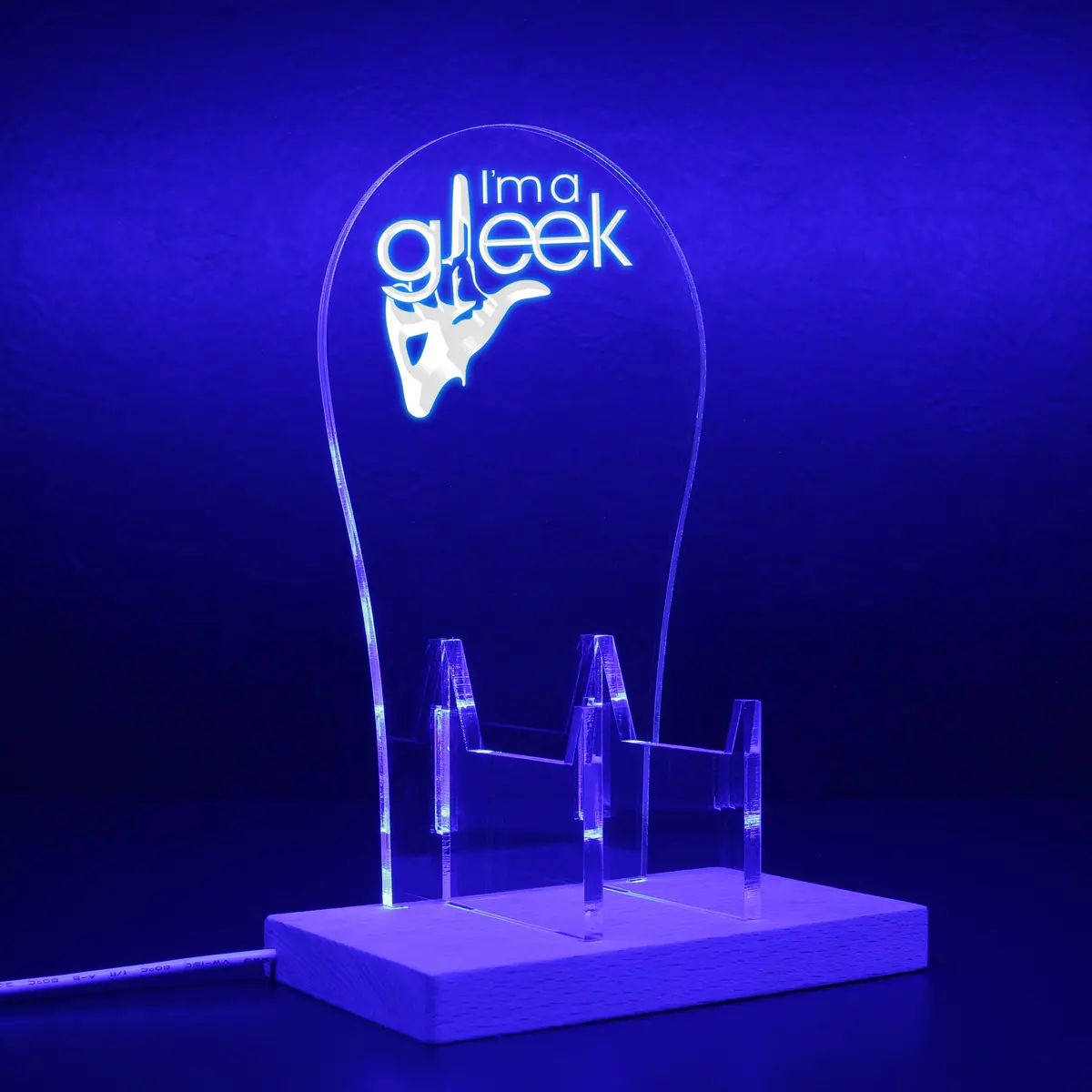 Gleek Is The New Chic Glee Rgb Led Gaming Headset Controller Stand 1