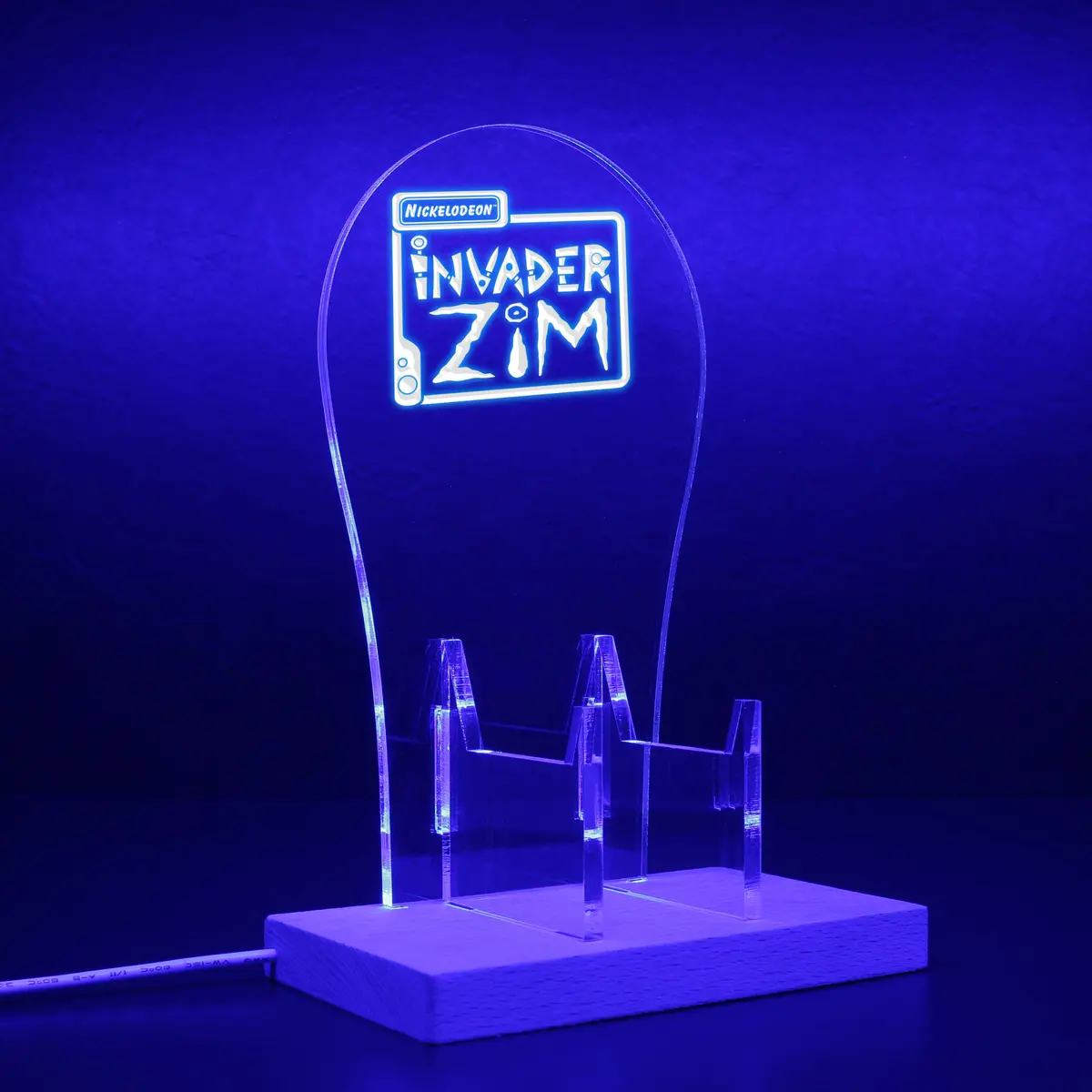 Invader Zim Rgb Led Gaming Headset Controller Stand 2