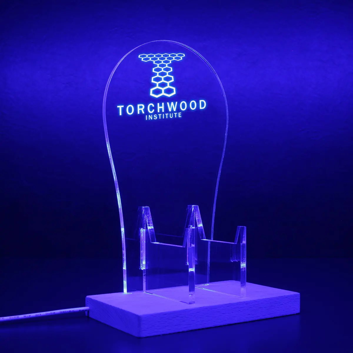 Torchwood Institute Rgb Led Gaming Headset Controller Stand 2