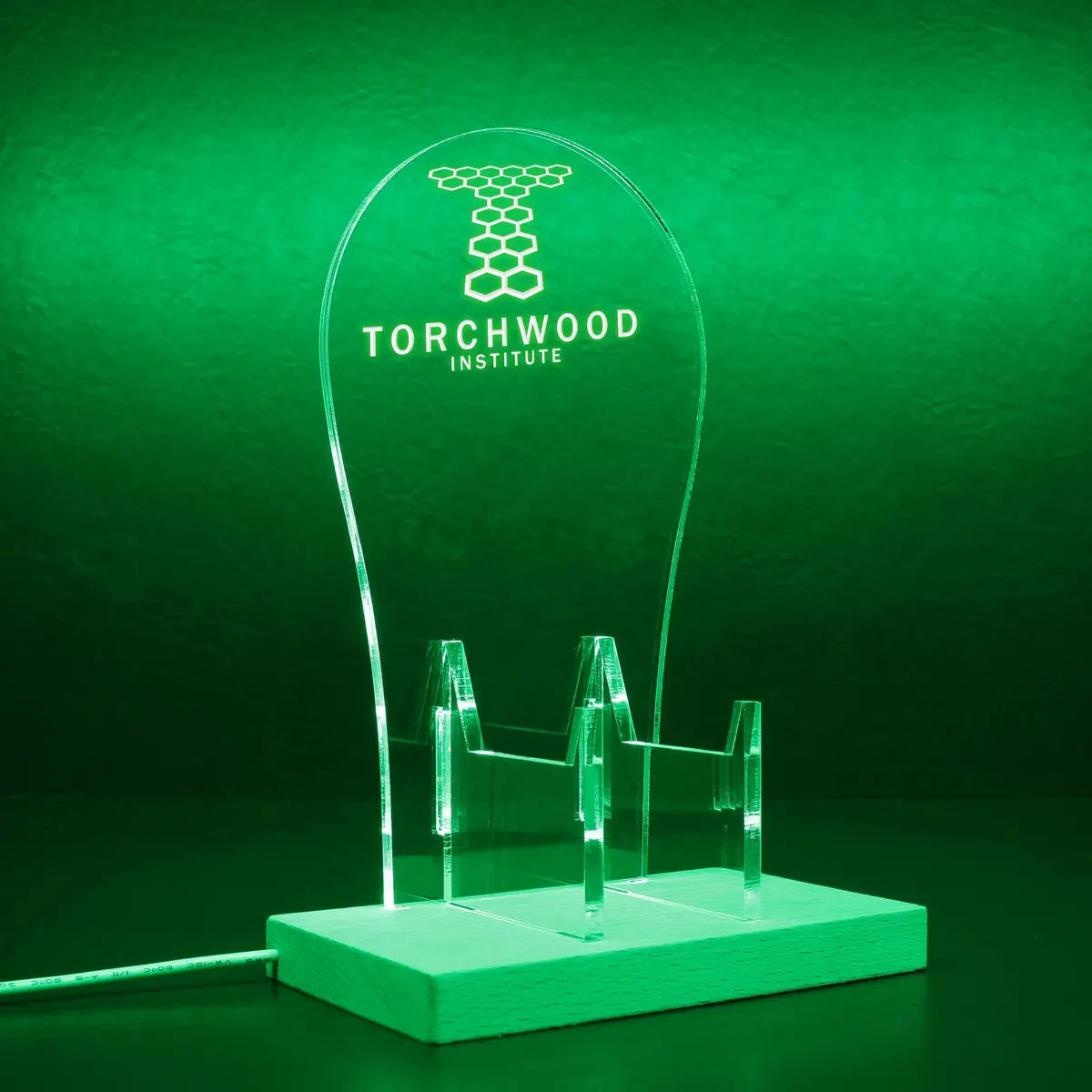 Torchwood Institute Rgb Led Gaming Headset Controller Stand 1