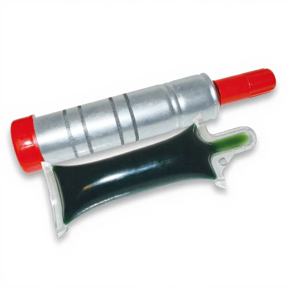 Metal Grease Gun With Ep-Oo Grease, Sprocket Nose 1
