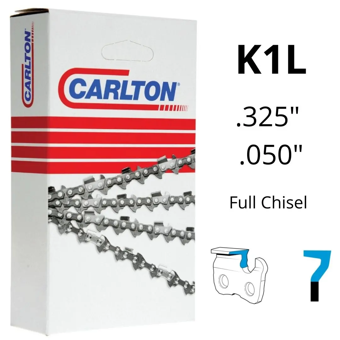 Chainsaw Chain Carlton® K1l .325" .050" Full Chisel 1