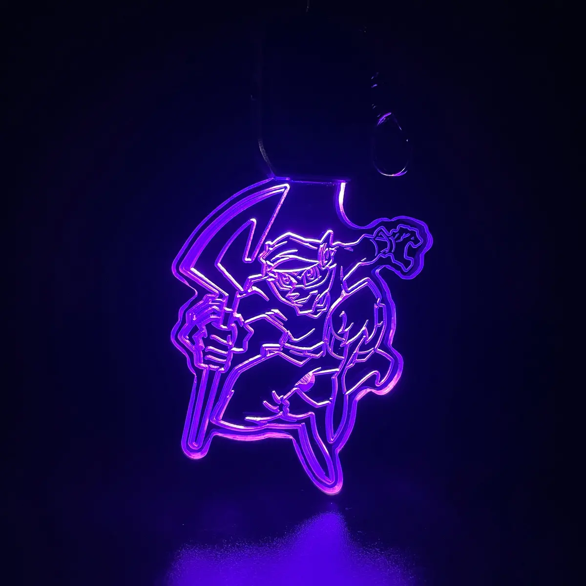 Sly Cooper Led Light Acrylic Keychain , Christmas Tree Ornament 1