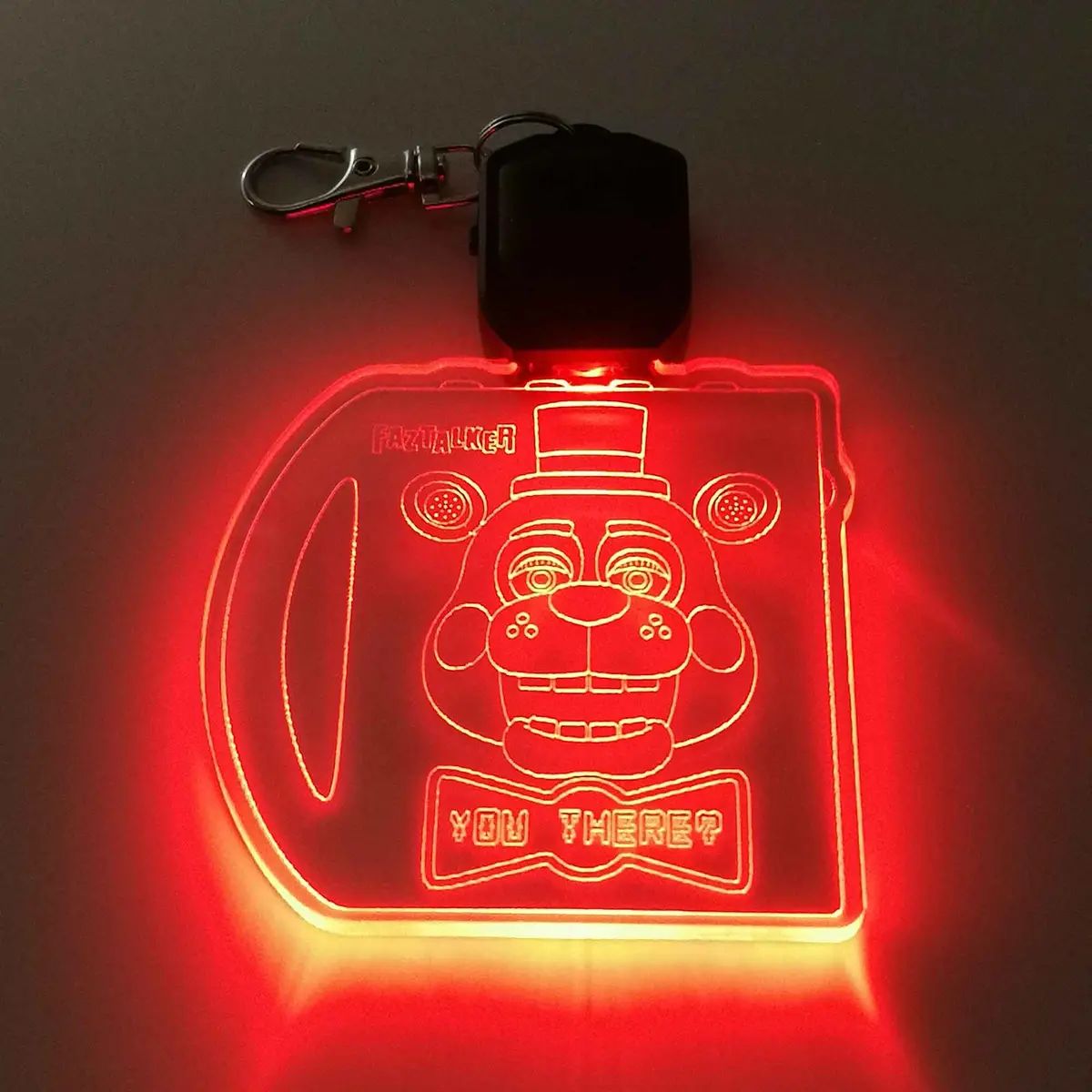 Five Nights At Freddy's Faztalker Led Light Acrylic Keychain , Christmas Tree Ornament 2