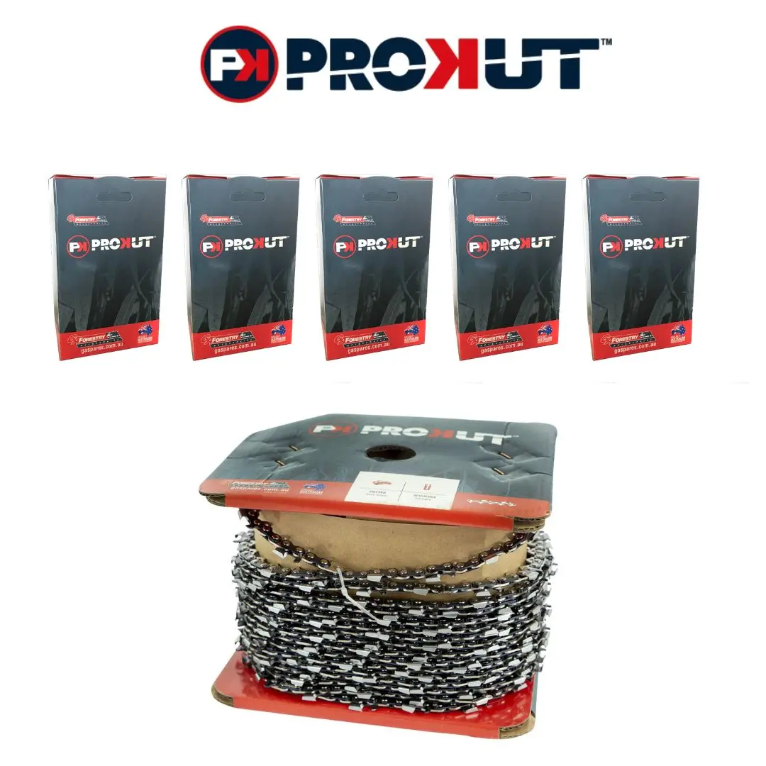 Prokut Bulk Chainsaw Chain Rolls (25Ft & 100Ft) – Semi/Full Chisel, All Sizes 1