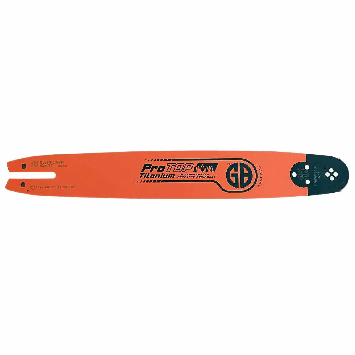 Gb Protop Titanium Chainsaw Bar Sw A074 Small Stihl 1