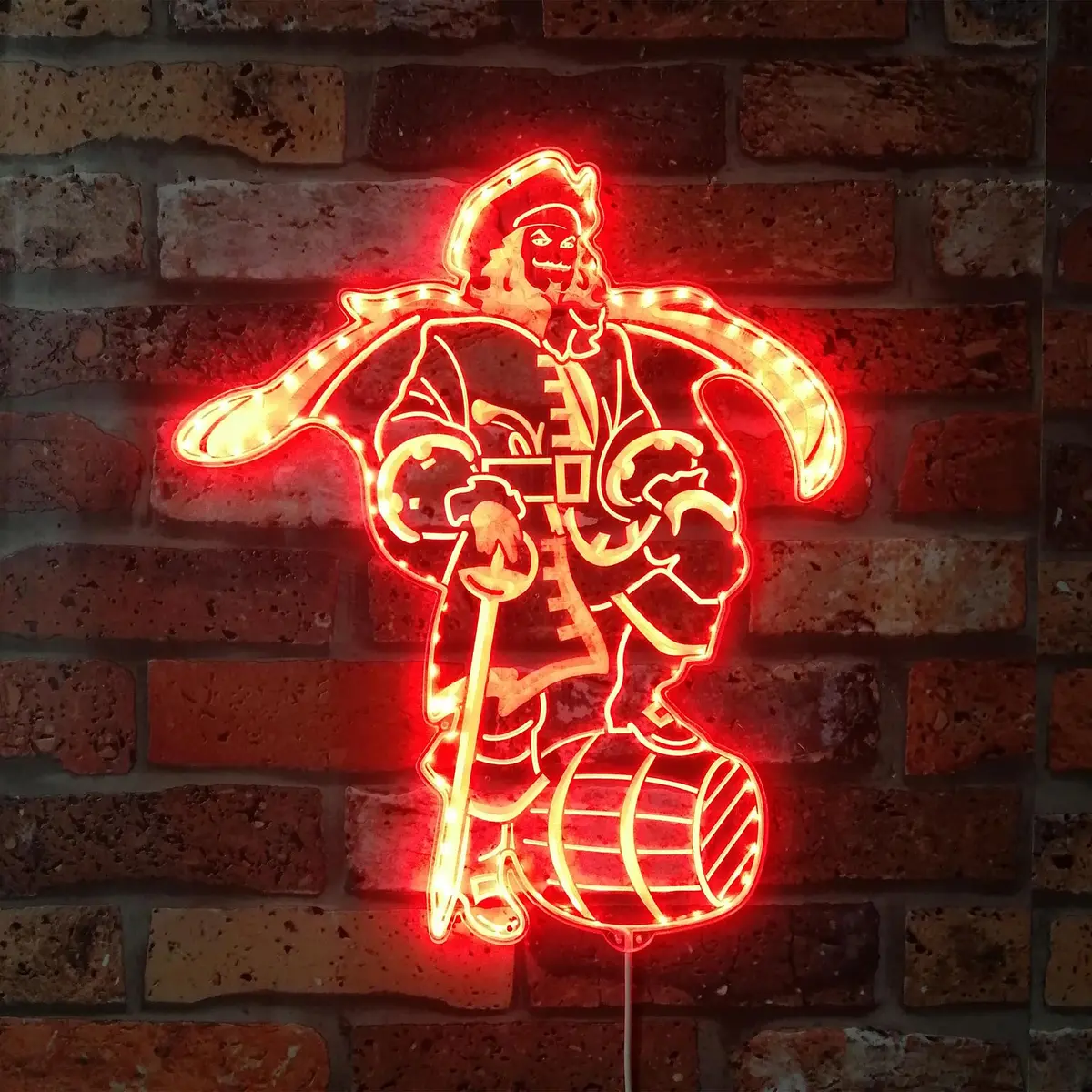 Captain Morgan Rum Bar Neon Led Sign With Dynamic Rgb Colors 3