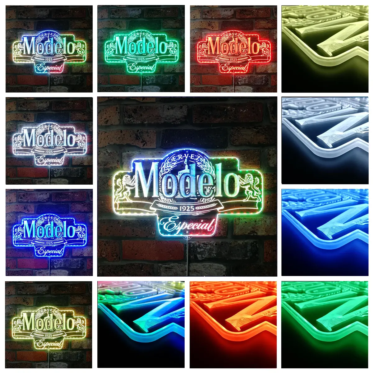 Modelo Especial Neon Led Sign With Dynamic Rgb Colors 2