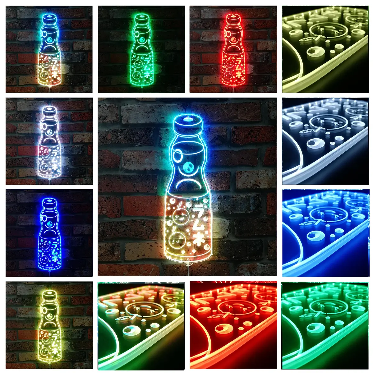 Japanese Soda Ramune Neon Led Sign With Dynamic Rgb Colors 2