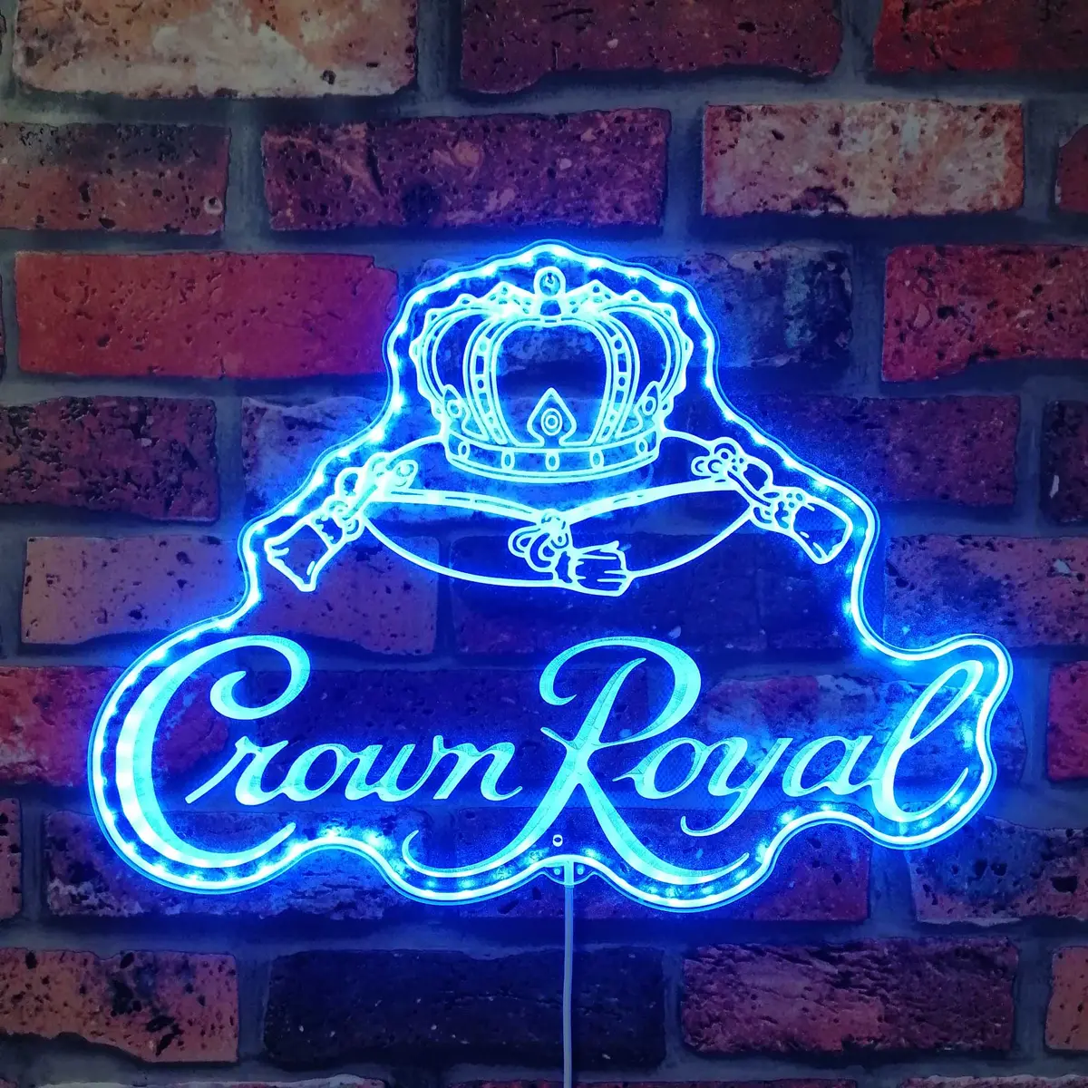 Crown Royal Neon Led Sign With Dynamic Rgb Colors 4