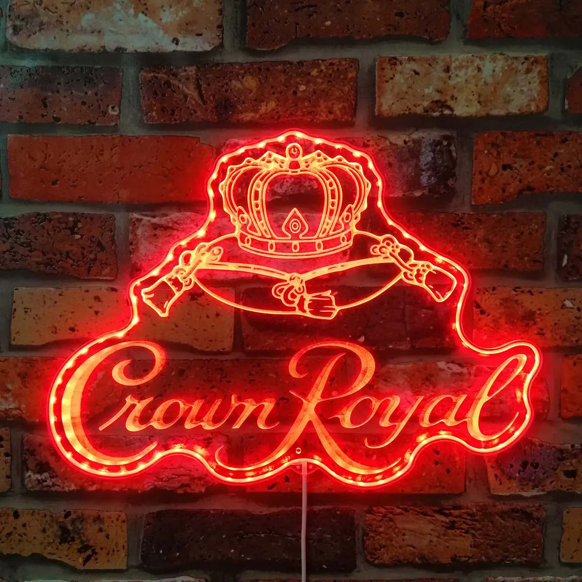 Crown Royal Neon Led Sign With Dynamic Rgb Colors 3