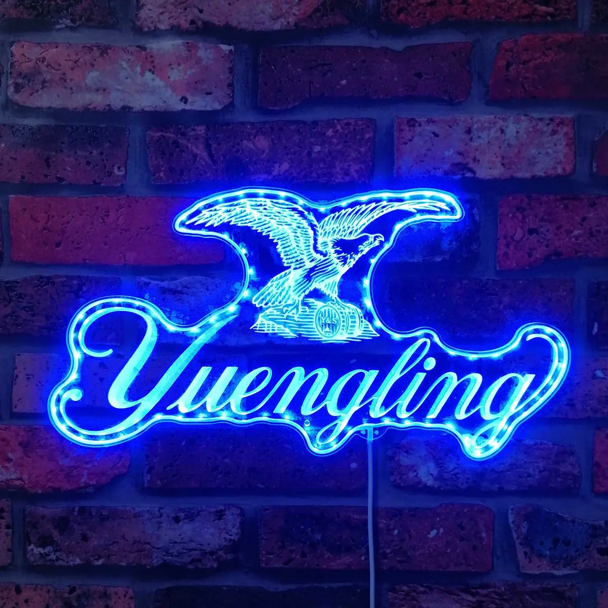 Yuengling Eagle Neon Led Sign With Dynamic Rgb Colors 4