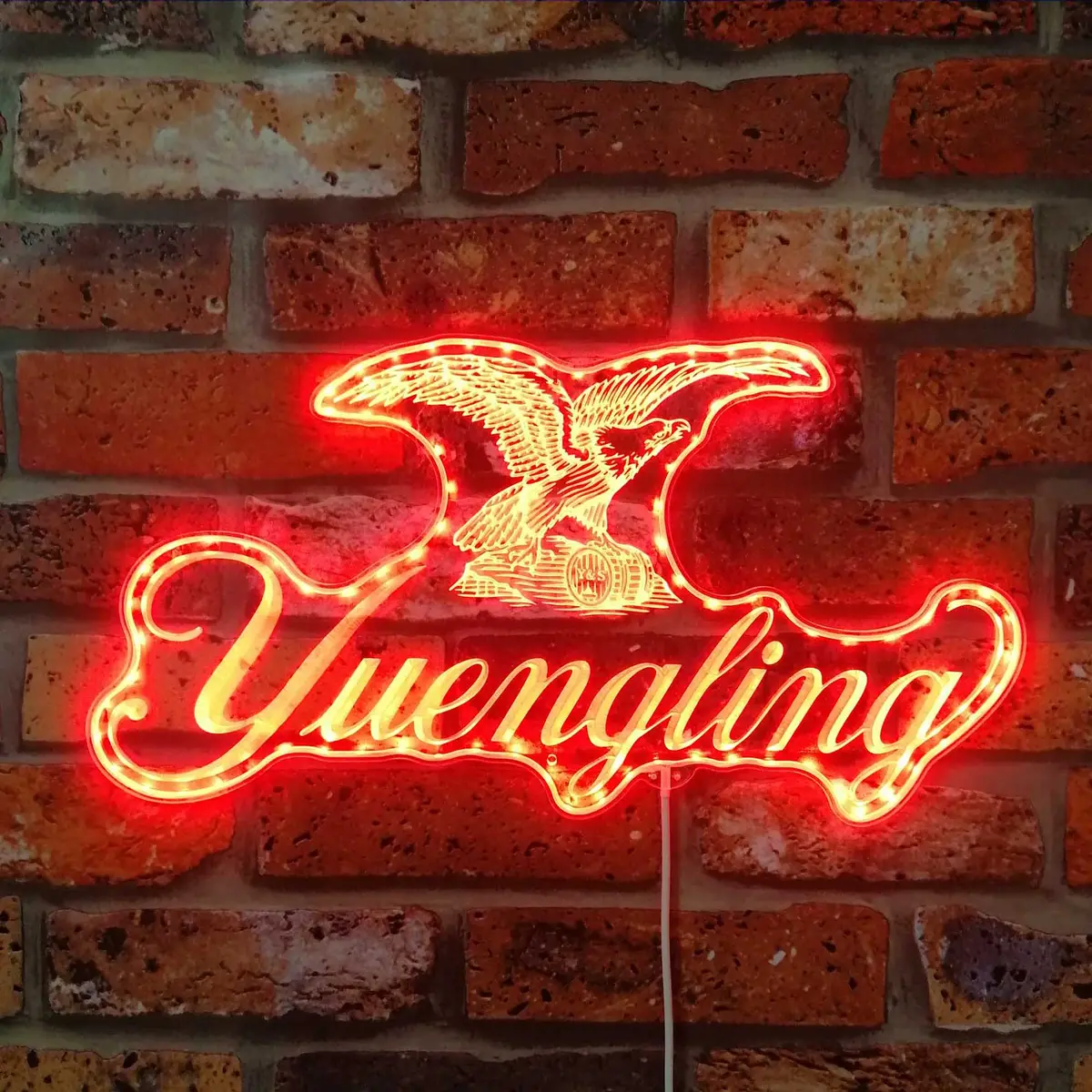 Yuengling Eagle Neon Led Sign With Dynamic Rgb Colors 3
