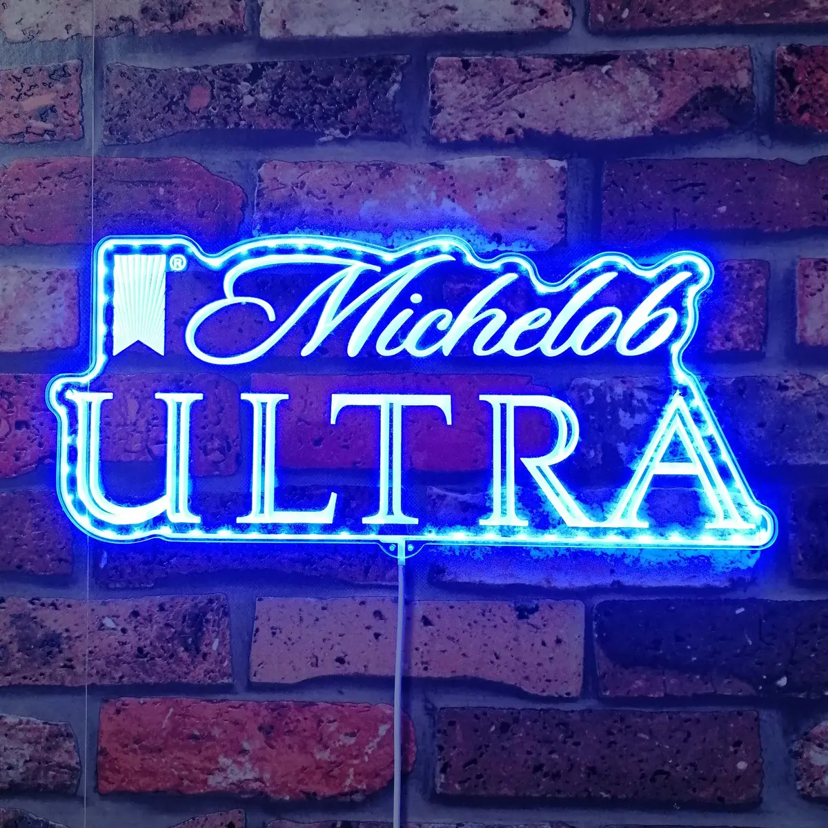 Michelob Ultra Neon Led Sign With Dynamic Rgb Colors 4