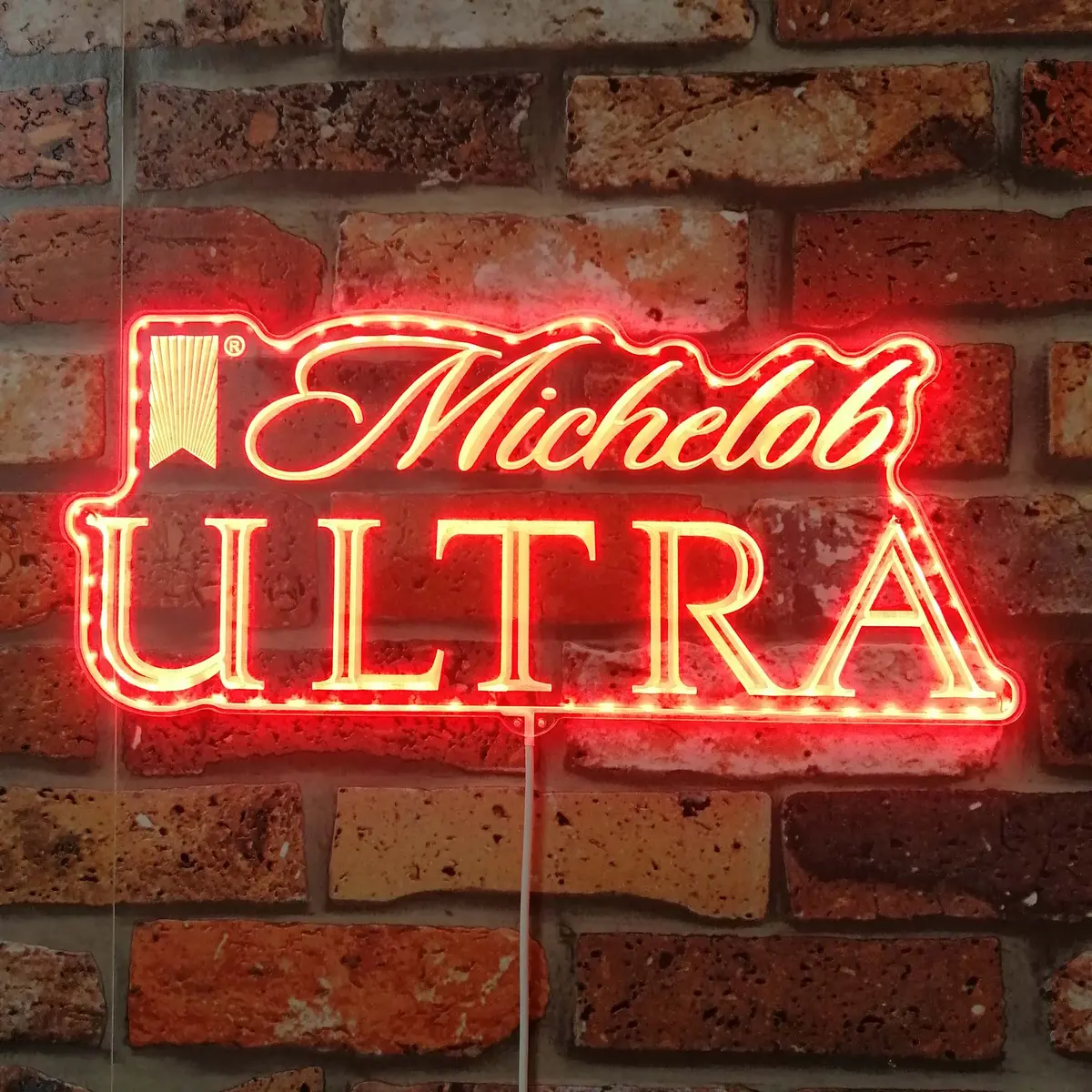 Michelob Ultra Neon Led Sign With Dynamic Rgb Colors 3