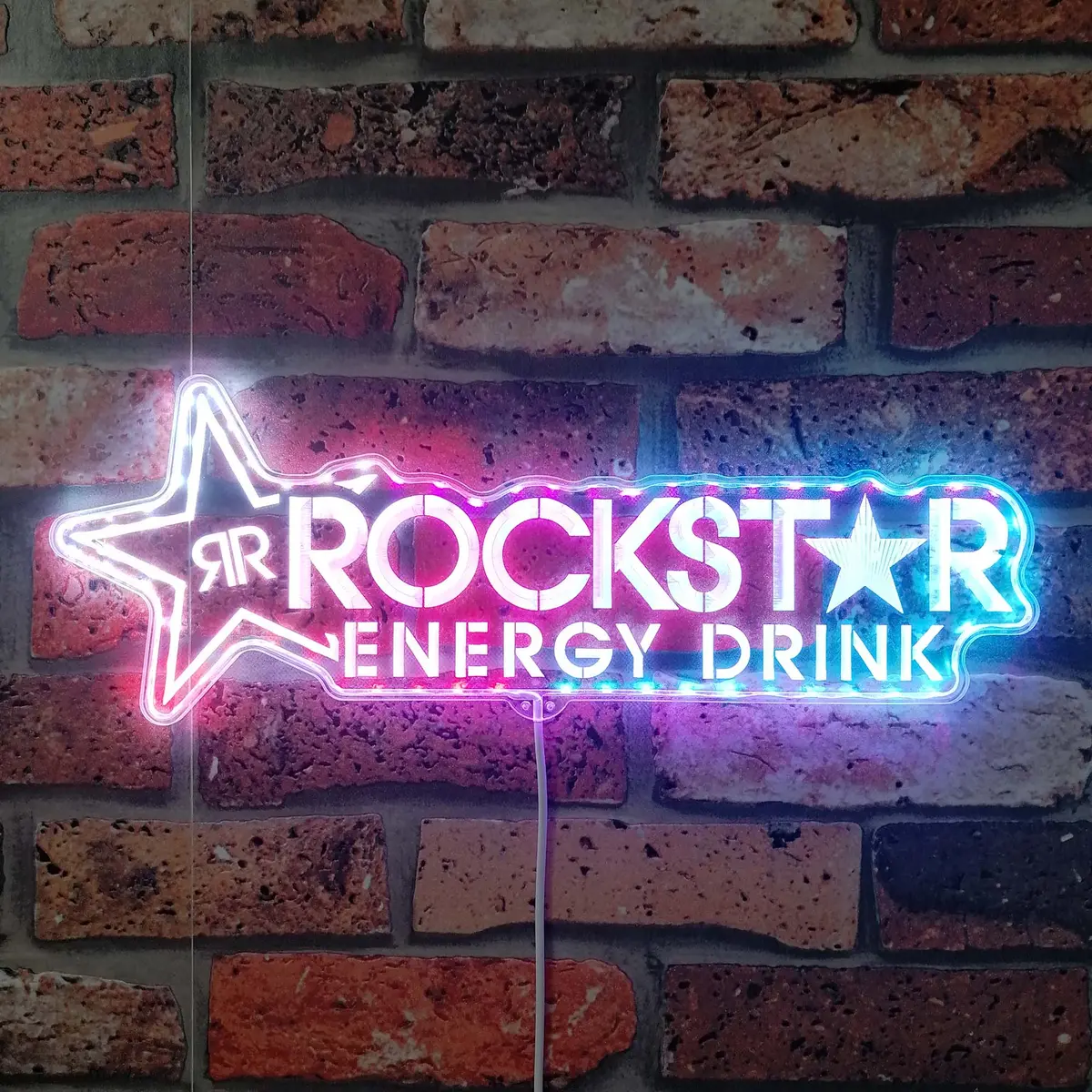Rockstar Energy Neon Led Sign With Dynamic Rgb Colors 1