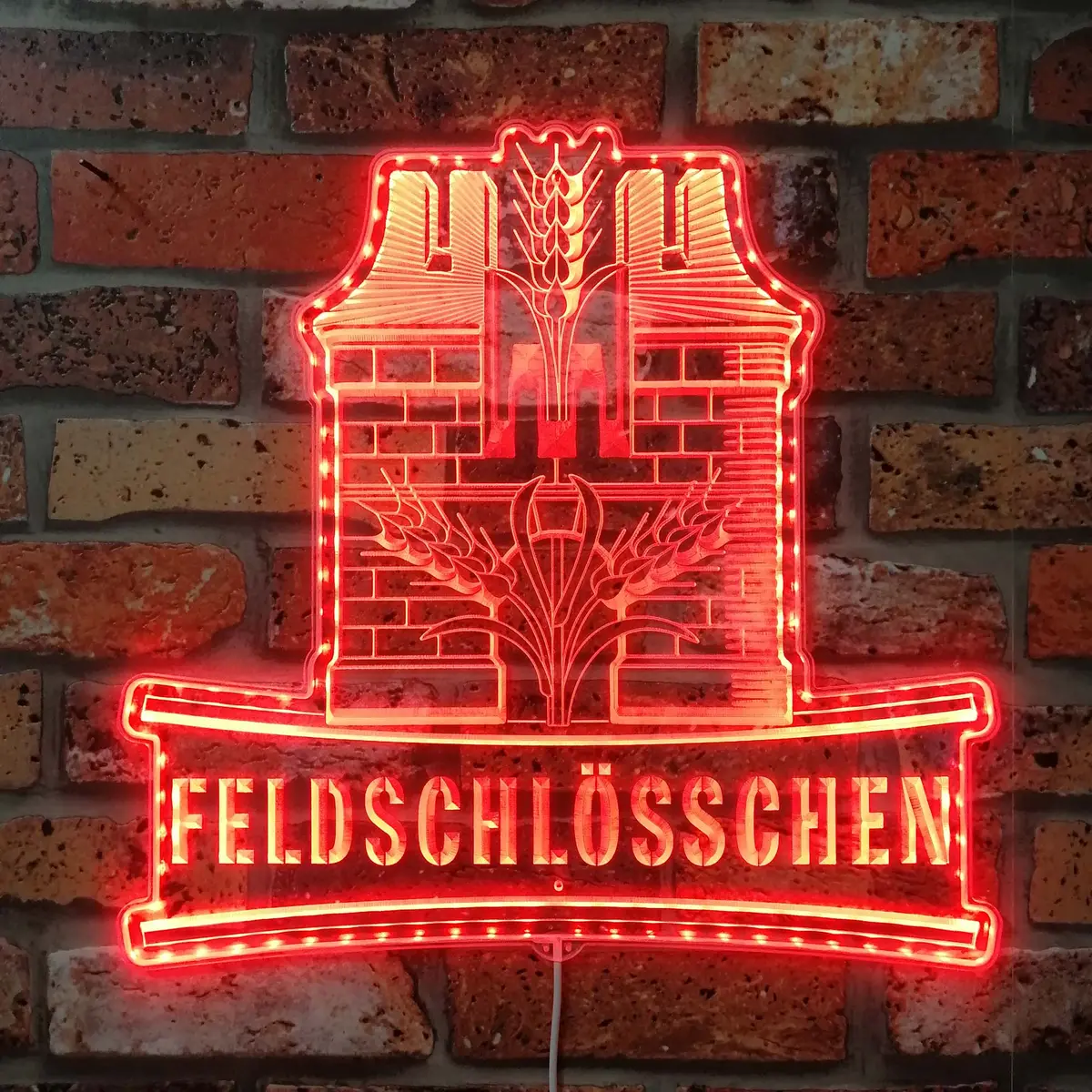 Feldschlösschen Beer Neon Led Sign With Dynamic Rgb Colors 3