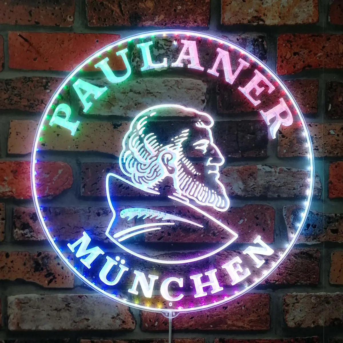 Paulaner Munich Beer Neon Led Sign With Dynamic Rgb Colors 2