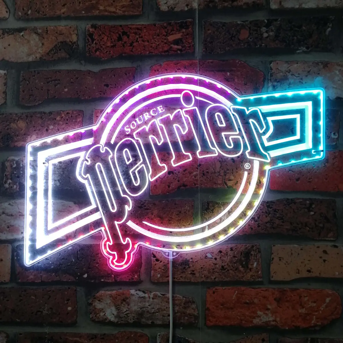 Perrier Source Neon Led Sign With Dynamic Rgb Colors 1