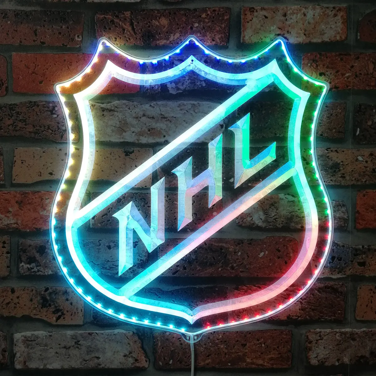 Logo Nhl Neon Led Sign With Dynamic Rgb Colors 1