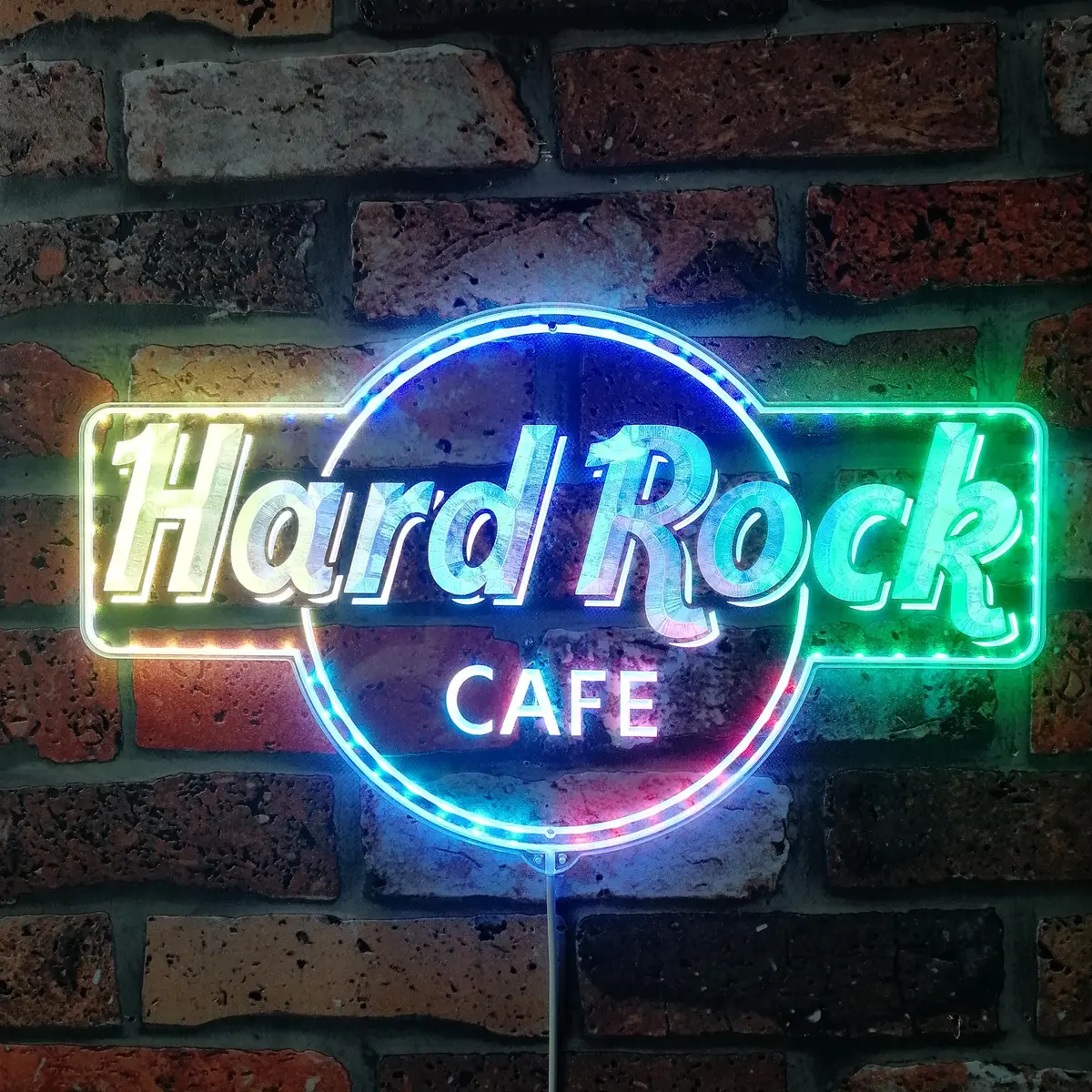 Hard Rock Cafe Neon Led Sign With Dynamic Rgb Colors 1