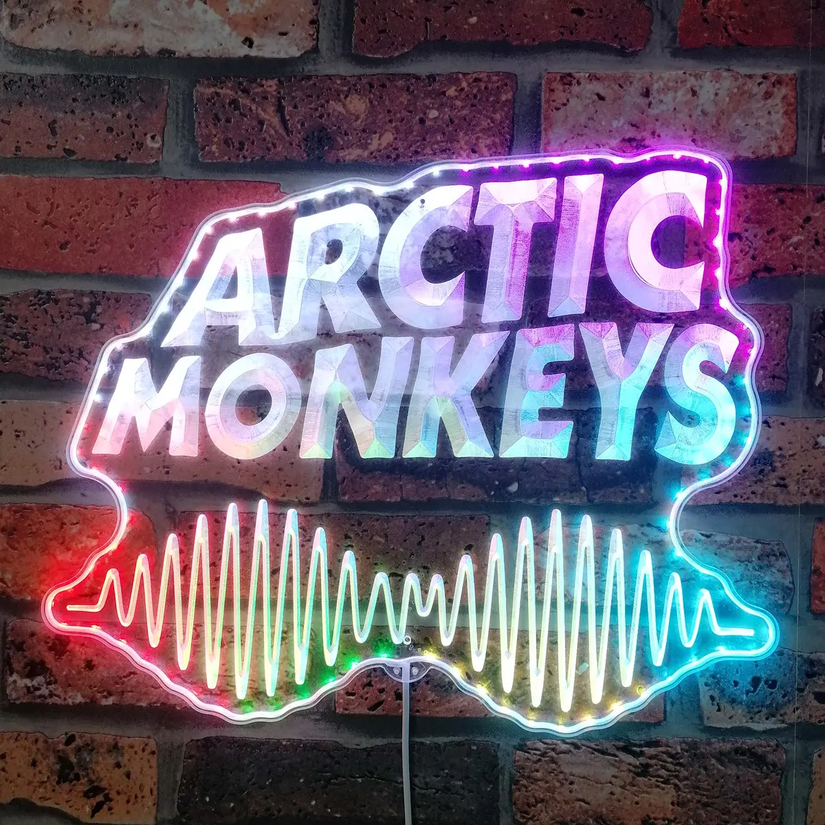 Arctic Monkeys Neon Led Sign With Dynamic Rgb Colors 1