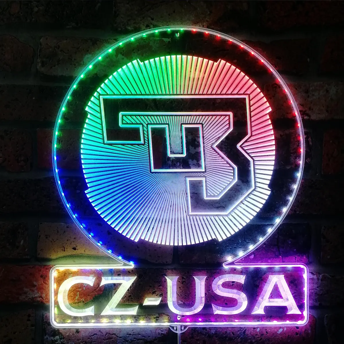 Cz Usa Neon Led Sign With Dynamic Rgb Colors 1