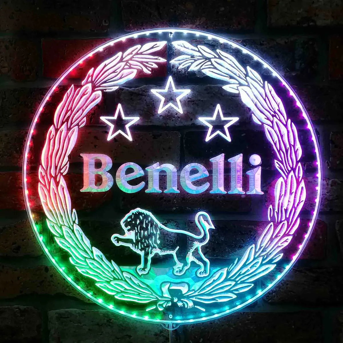 Benelli Firearms Neon Led Sign With Dynamic Rgb Colors 1