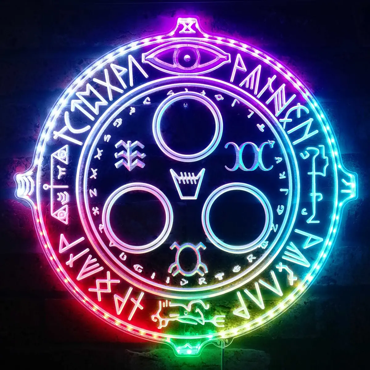 Silent Hill Halo Of The Sun Neon Led Sign With Dynamic Rgb Colors 1
