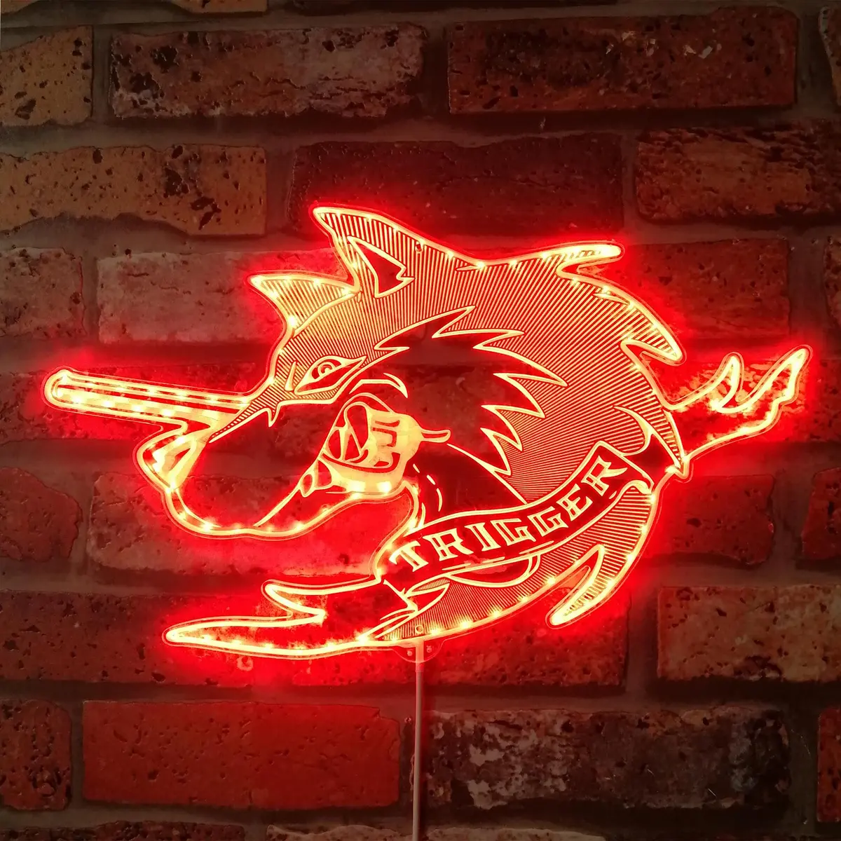 Ace Combat Trigger Neon Led Sign With Dynamic Rgb Colors 1