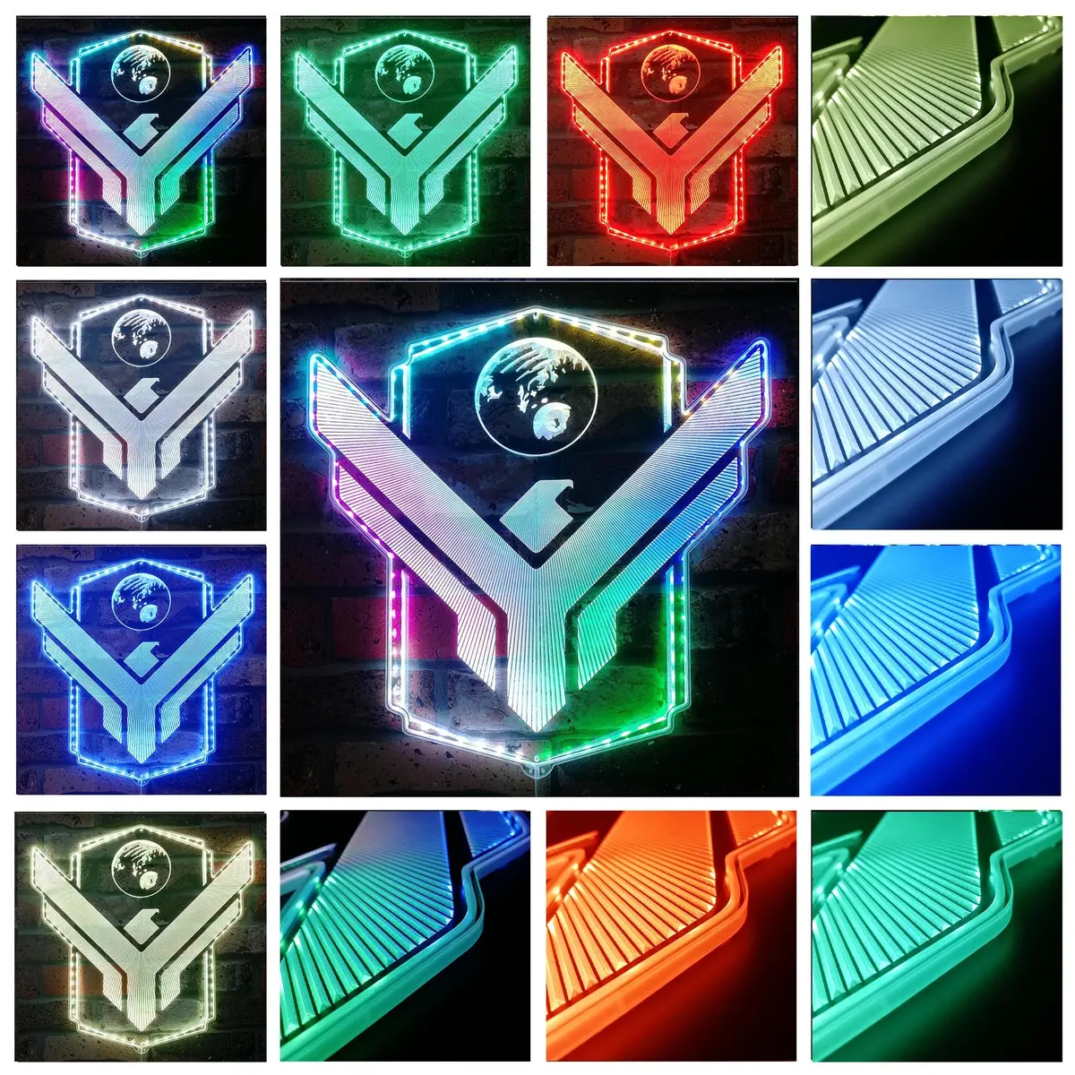 Custom Atreides Sci-Fi Neon Neon Led Sign With Dynamic Rgb Colors 3