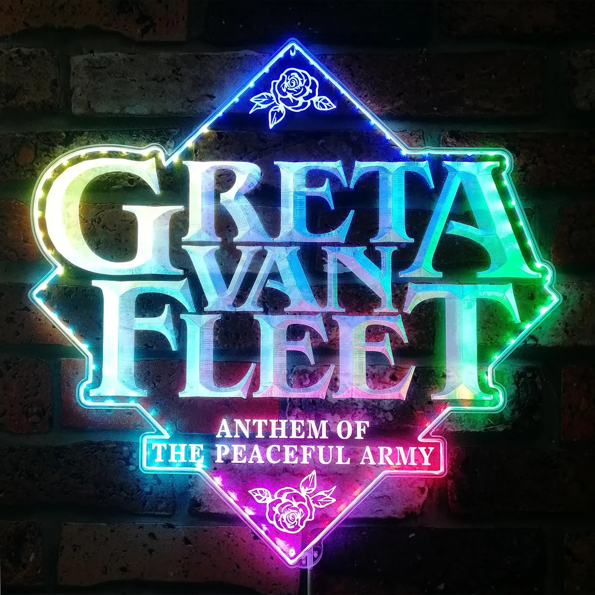 Greta Van Fleet Neon Led Sign With Dynamic Rgb Colors 1