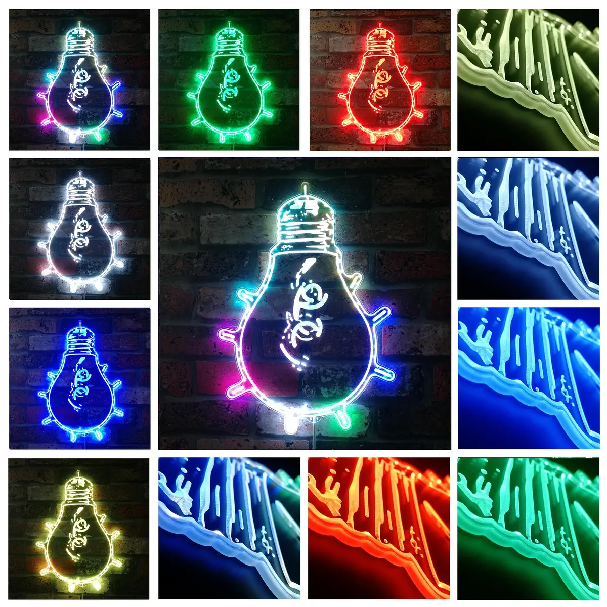 Omori Neon Led Sign With Dynamic Rgb Colors 2