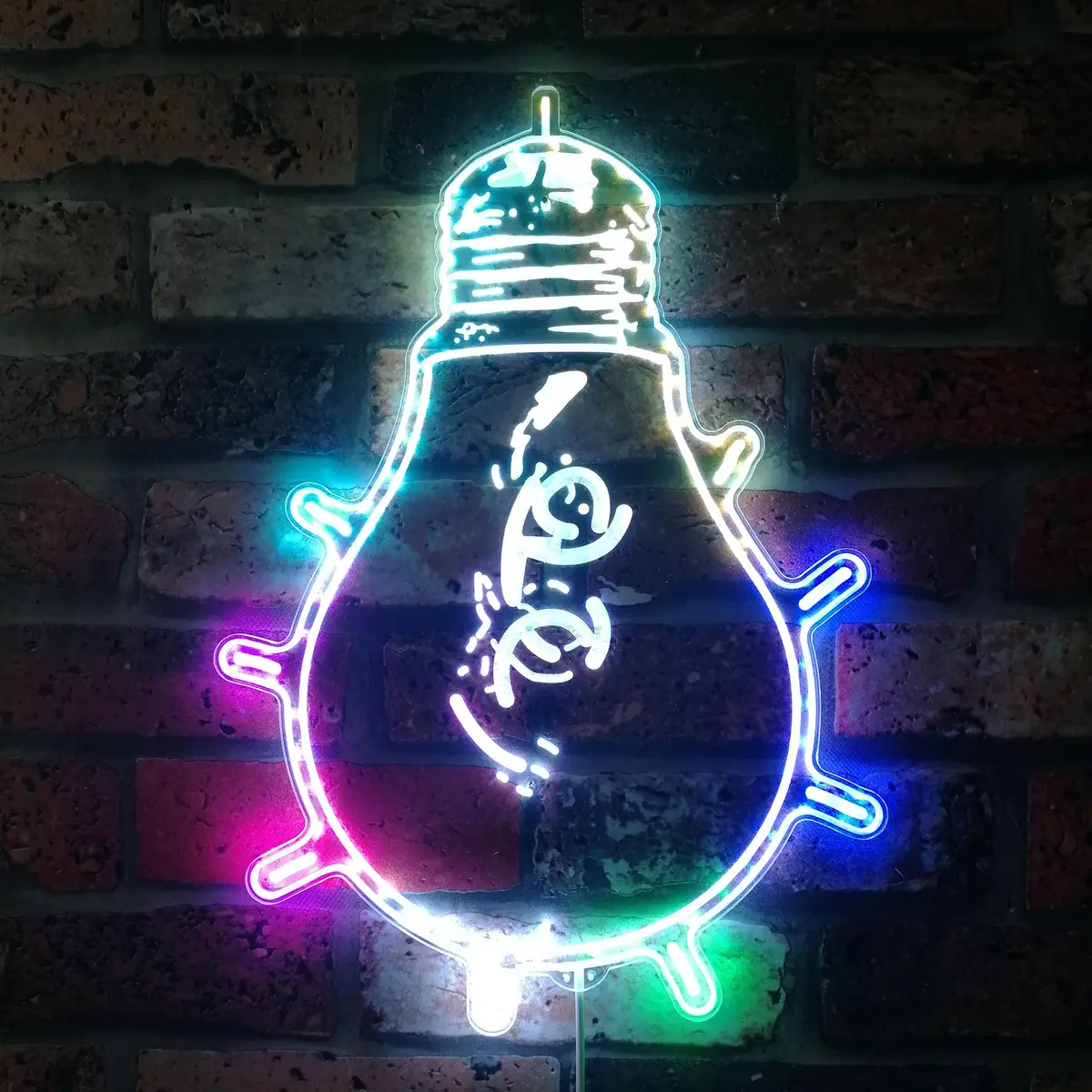 Omori Neon Led Sign With Dynamic Rgb Colors 1