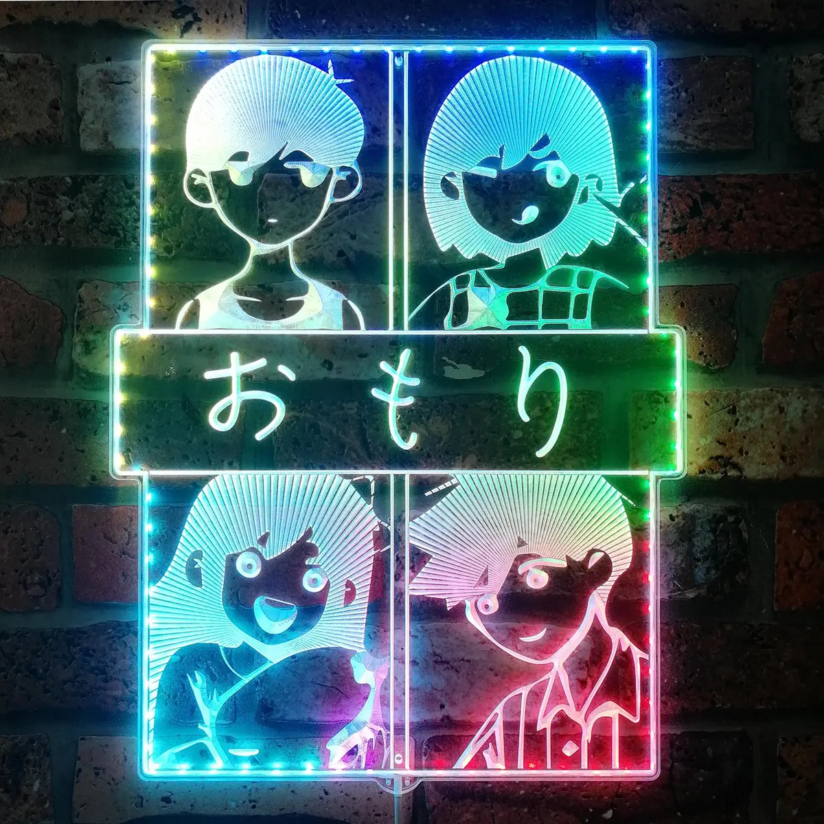 Omori Neon Led Sign With Dynamic Rgb Colors 1