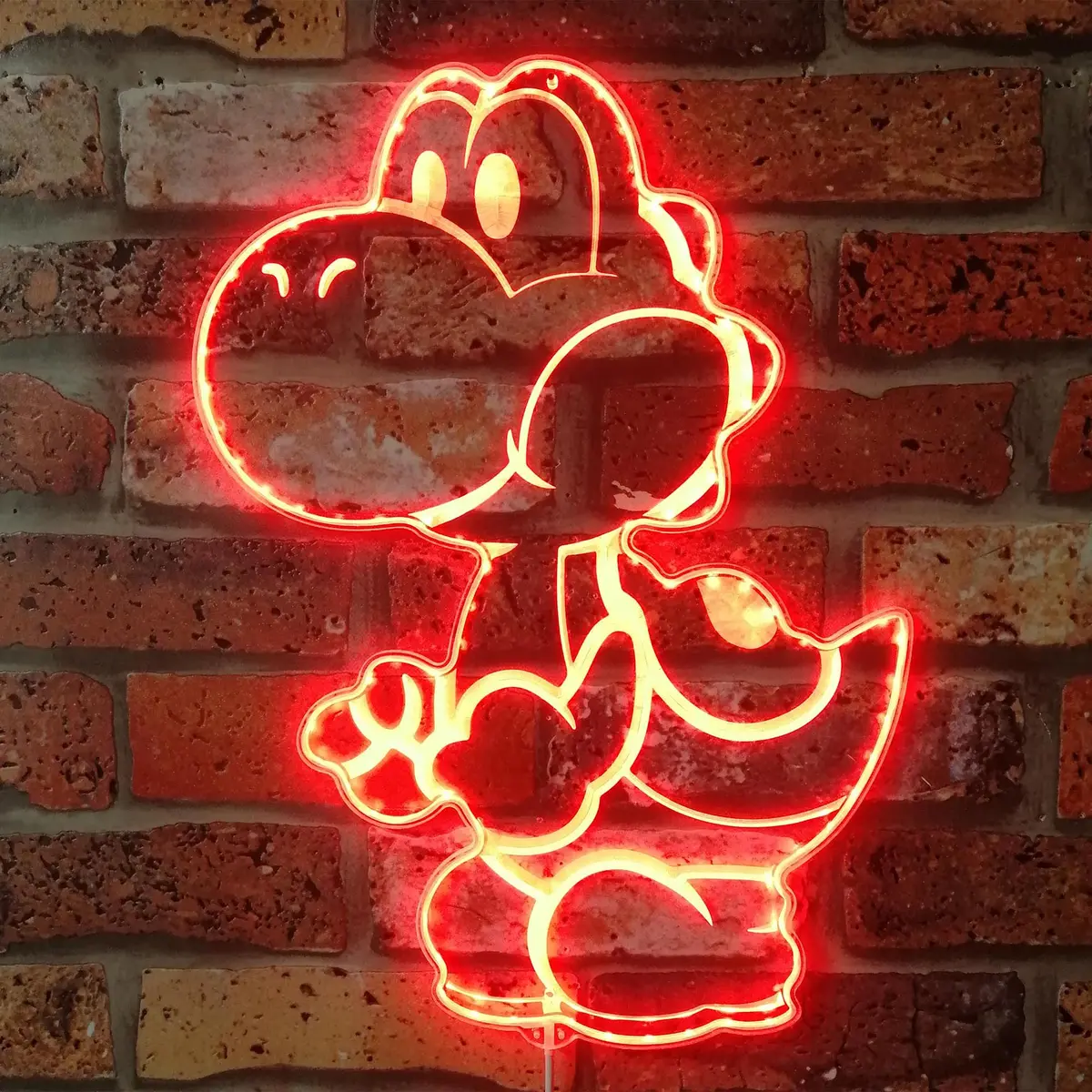 Super Mario Yoshi Dinosaur Neon Led Sign With Dynamic Rgb Colors 3