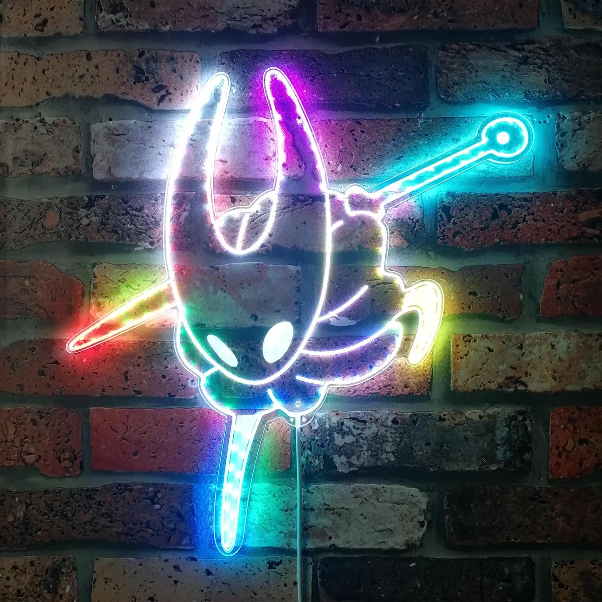 Hollow Knight Silksong Neon Rgb Edge Lit Led Sign 1