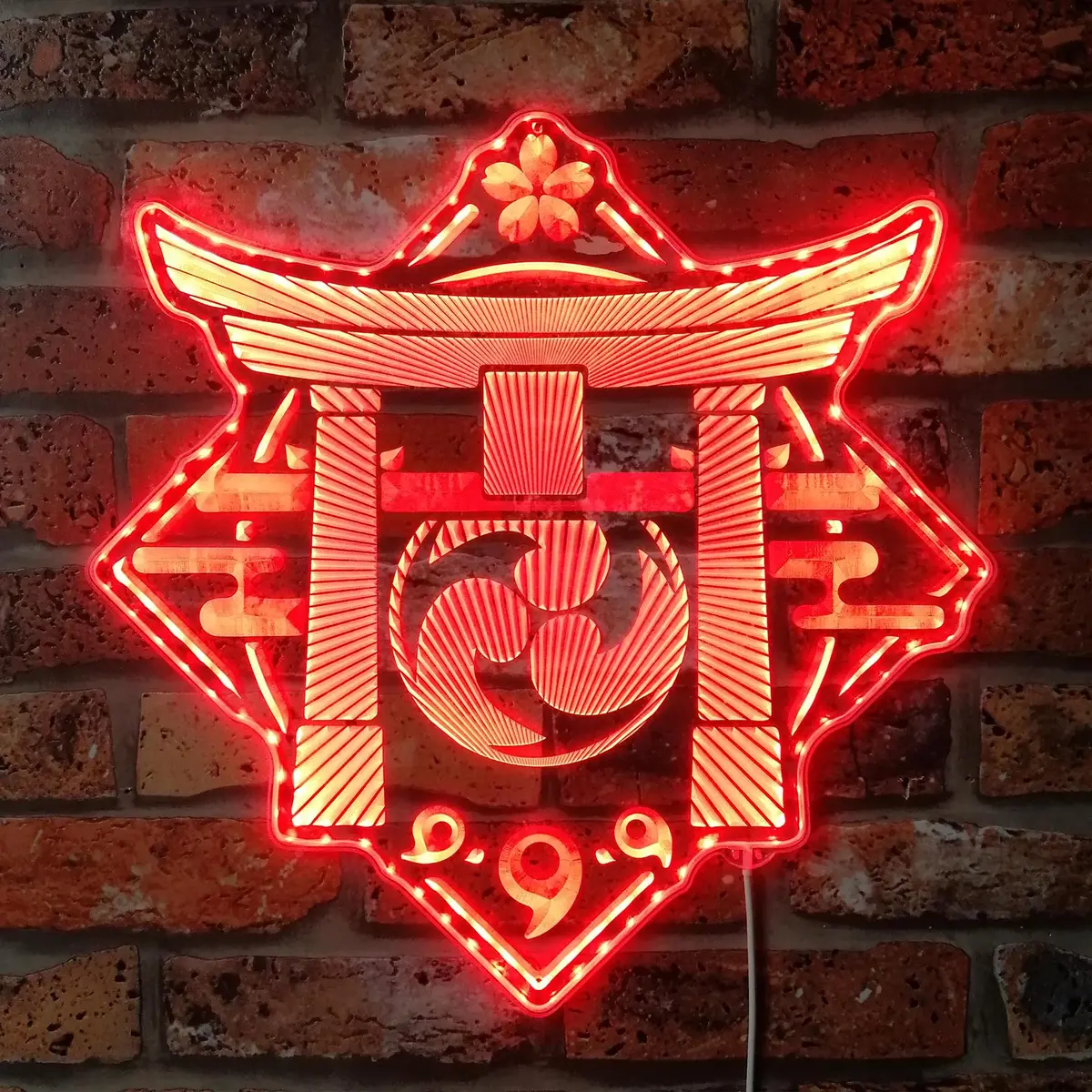 Genshin Neon Led Sign With Dynamic Rgb Colors 3