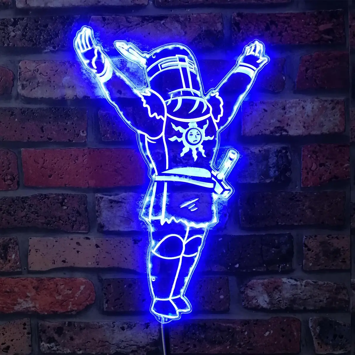 Dark Souls Elden Ring Praise The Sun Neon Led Sign With Dynamic Rgb Colors 4
