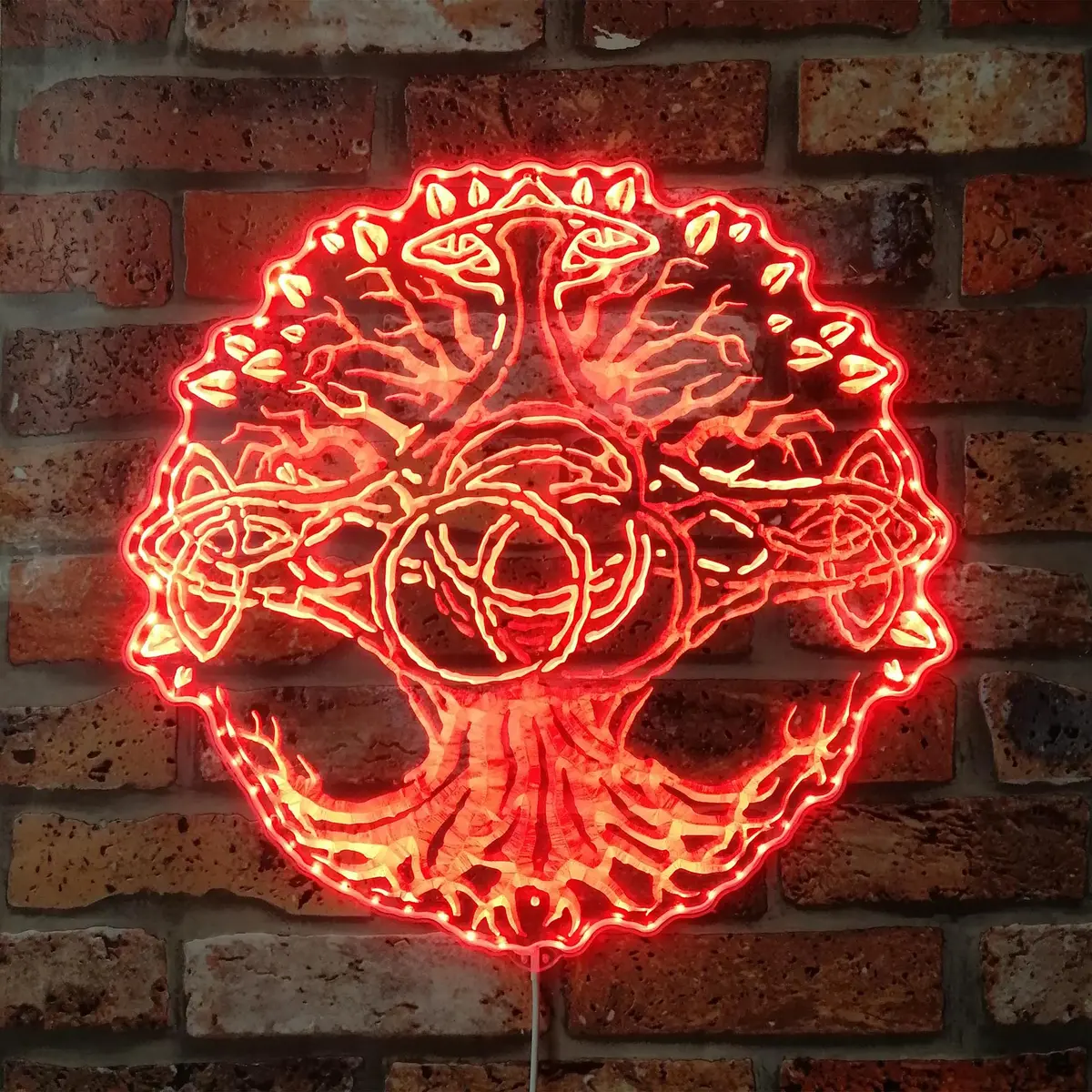 Elden Ring Erdtree Game Room Rgb Edge Lit Led Sign 1