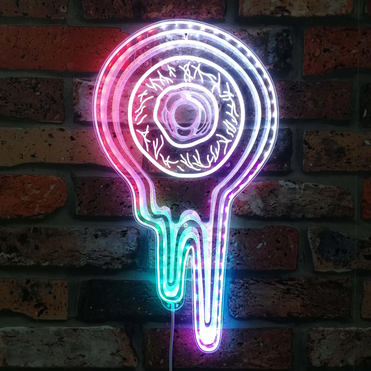 Mouthwashing Neon Led Sign With Dynamic Rgb Colors 1