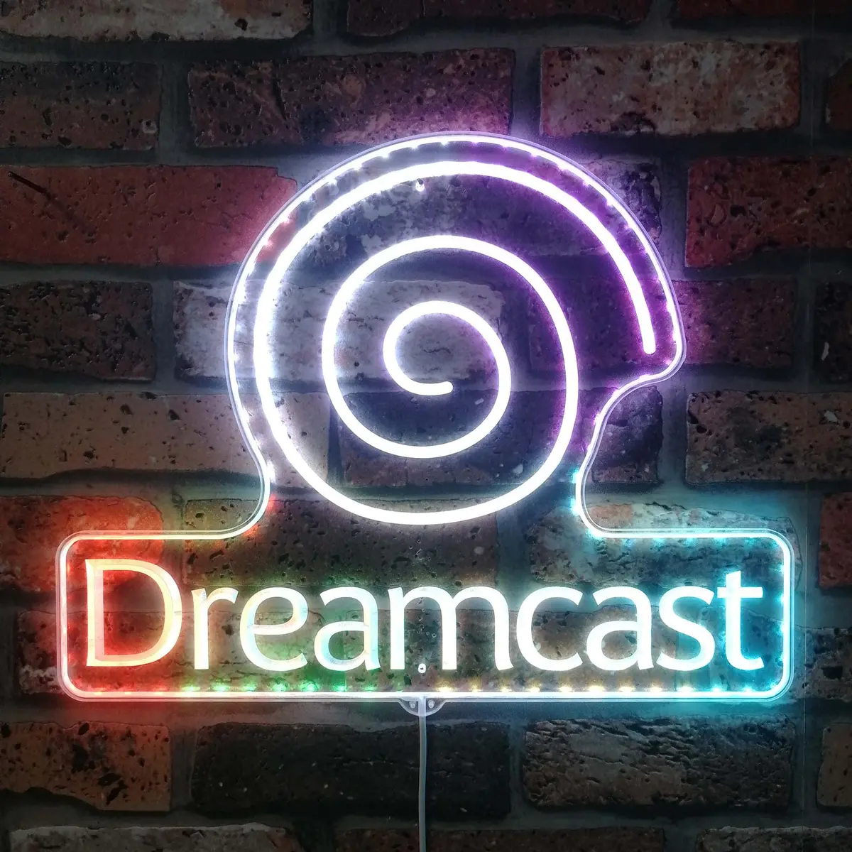 Dreamcast  Neon Led Sign With Dynamic Rgb Colors 1