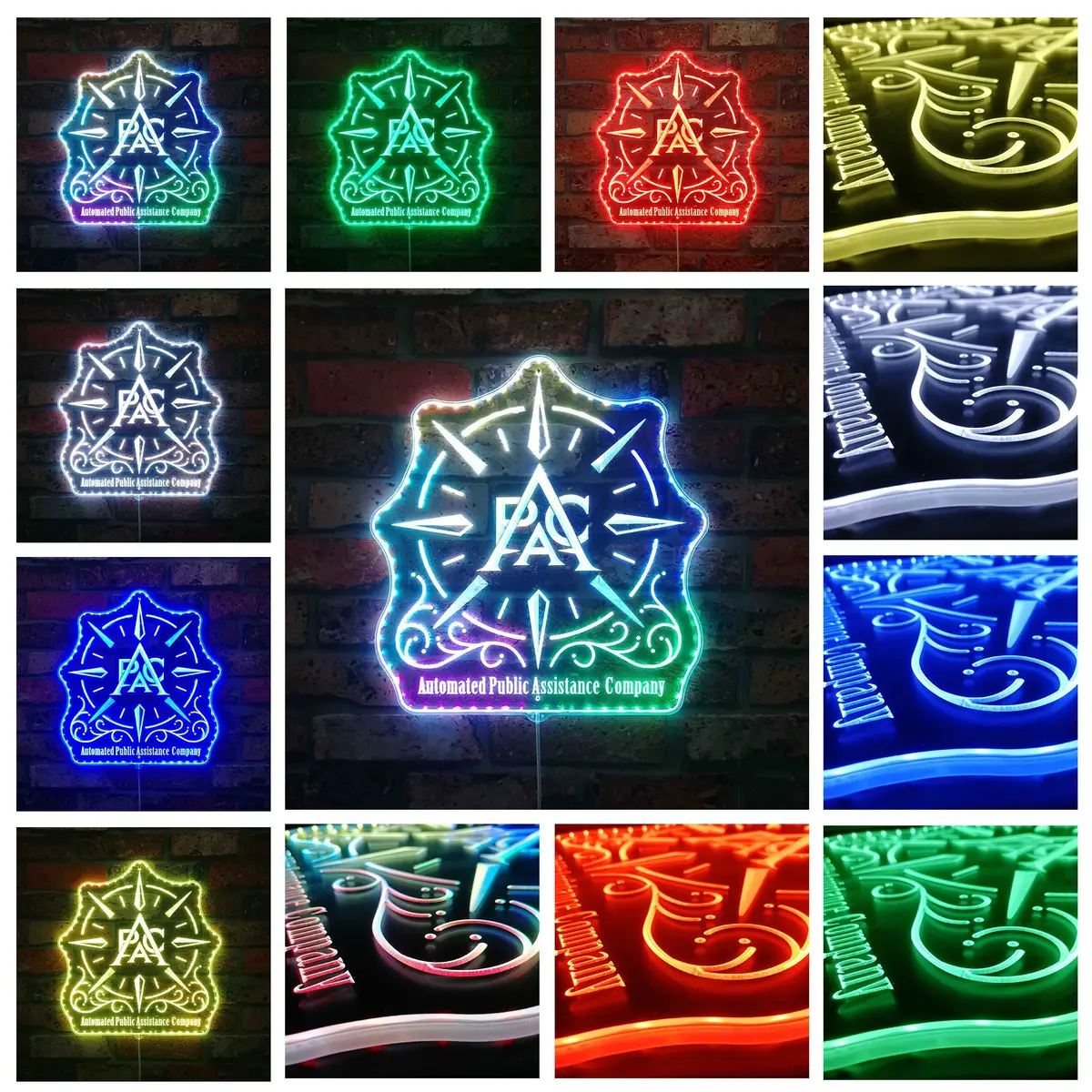 Death Stranding 2 Apac Neon Led Sign With Dynamic Rgb Colors 2