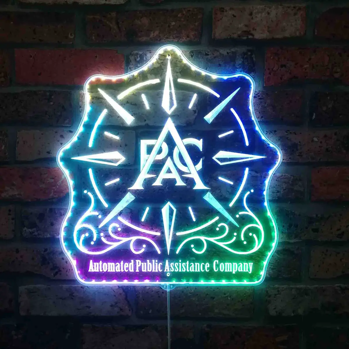 Death Stranding 2 Apac Neon Led Sign With Dynamic Rgb Colors 1