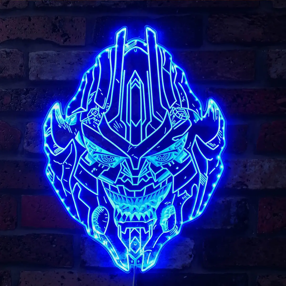 Transformers Decepticon Neon Led Sign With Dynamic Rgb Colors 4