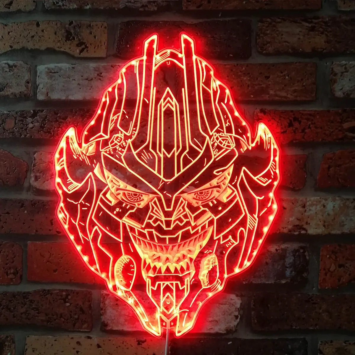 Transformers Decepticon Neon Led Sign With Dynamic Rgb Colors 3