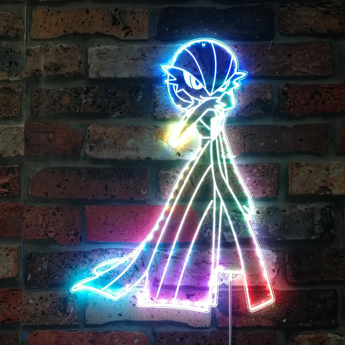 Gardevoir Neon Led Sign With Dynamic Rgb Colors 1